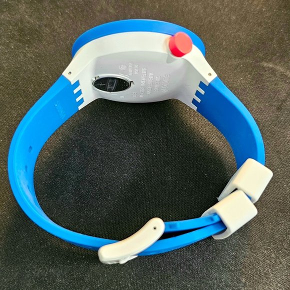 NASA "Jumpsuit" Swatch BIG BOLD + EXTRA OEM Jumpsuit strap(!) EUC - Picture 5 of 16